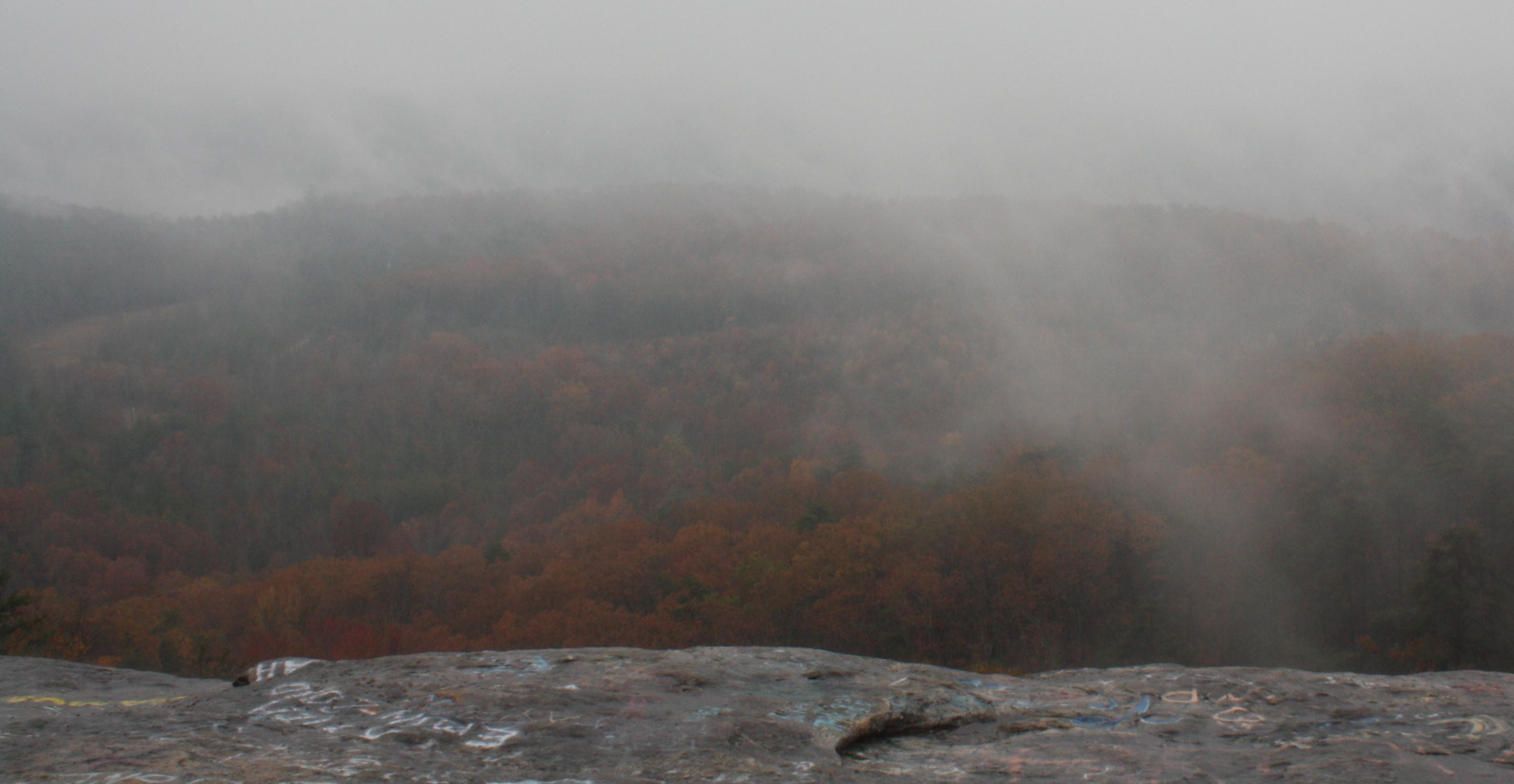 Bald Rock, Greenville Co., SC, photo by Bruce E. Baker, Nov. 2010